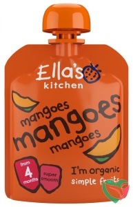 Ella's Kitchen Mango knijpzakje 4+ maanden bio