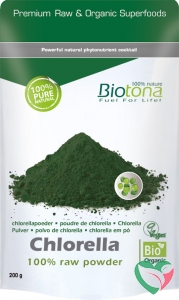 Biotona Chlorella raw powder bio