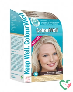 Colourwell 100% Natuurlijke haarkleur licht natuur blond