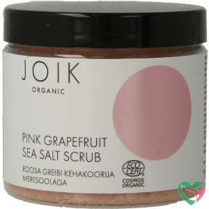 Joik Pink grapefruit sea salt scrub vegan