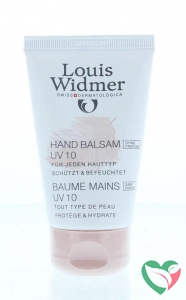 Louis Widmer Handbalsem UV 10 parfumvrij
