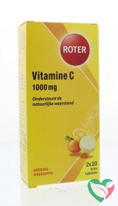 Roter Vitamine C 1000 mg sinaasappel & abrikoos duo