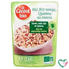 Cereal Bio Tarwe, rode rijst en quinoa bio