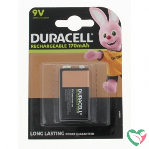 Duracell Rechargeable 9V 6HR61