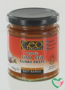 Geo Organics Curry paste thai red bio