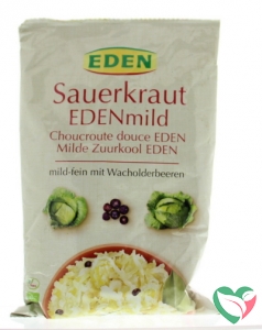 Eden Zuurkool mild (zakje) bio